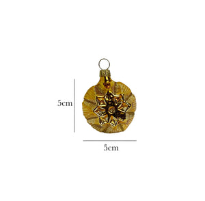 Relief Ornament gold - Satin Glow